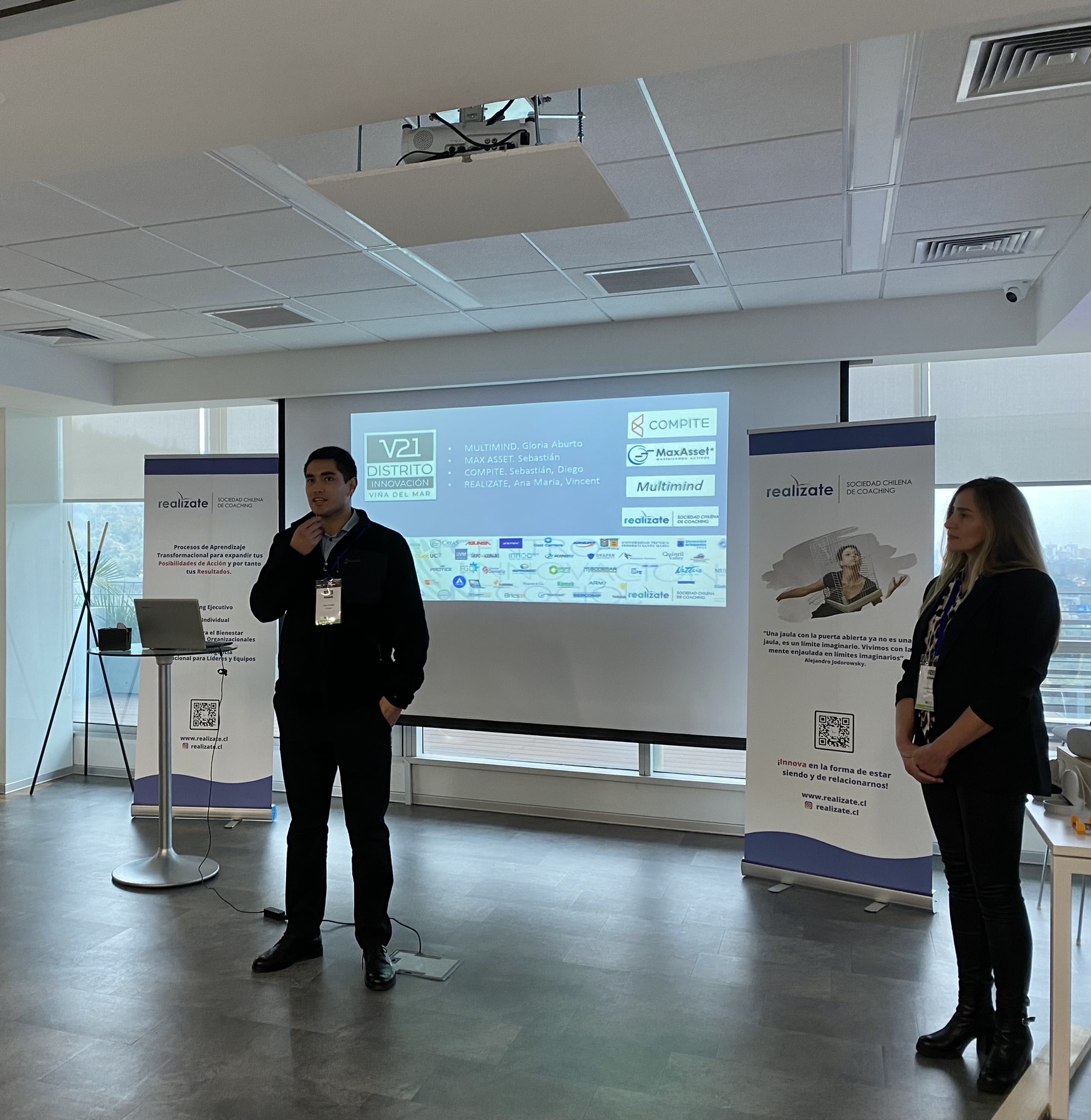 Con alta convocatoria se realizó segundo Coffee Break en el Distrito V21